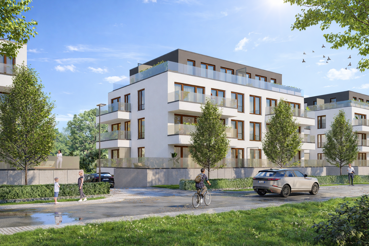 Mazovia Apartments — wizualizacja